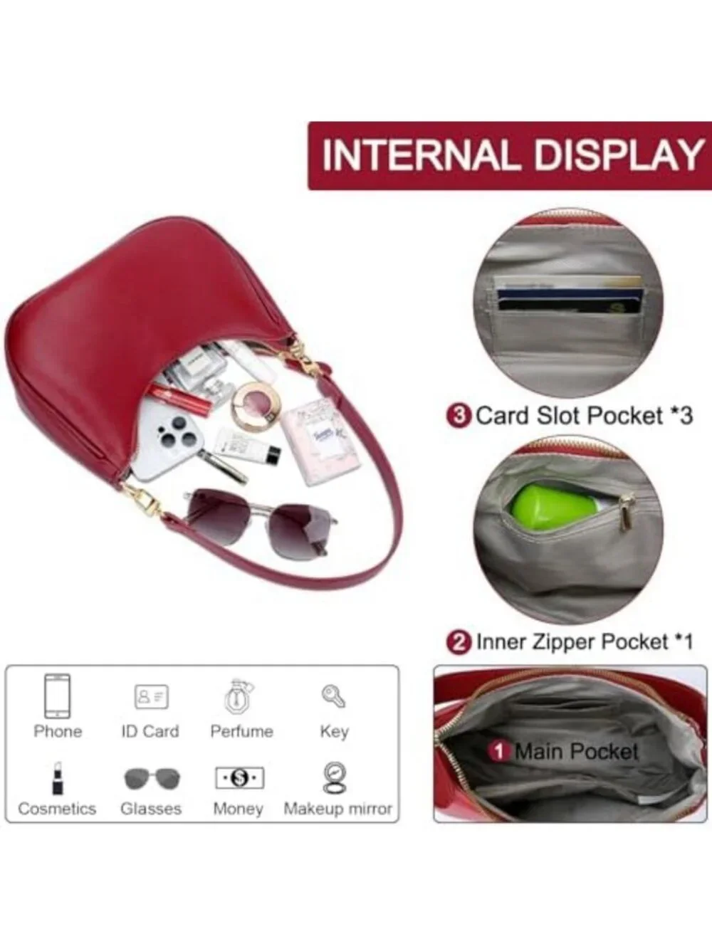 Cute Hobo Shoulder Bag for Women | Stylish Underarm Purse & Handbag